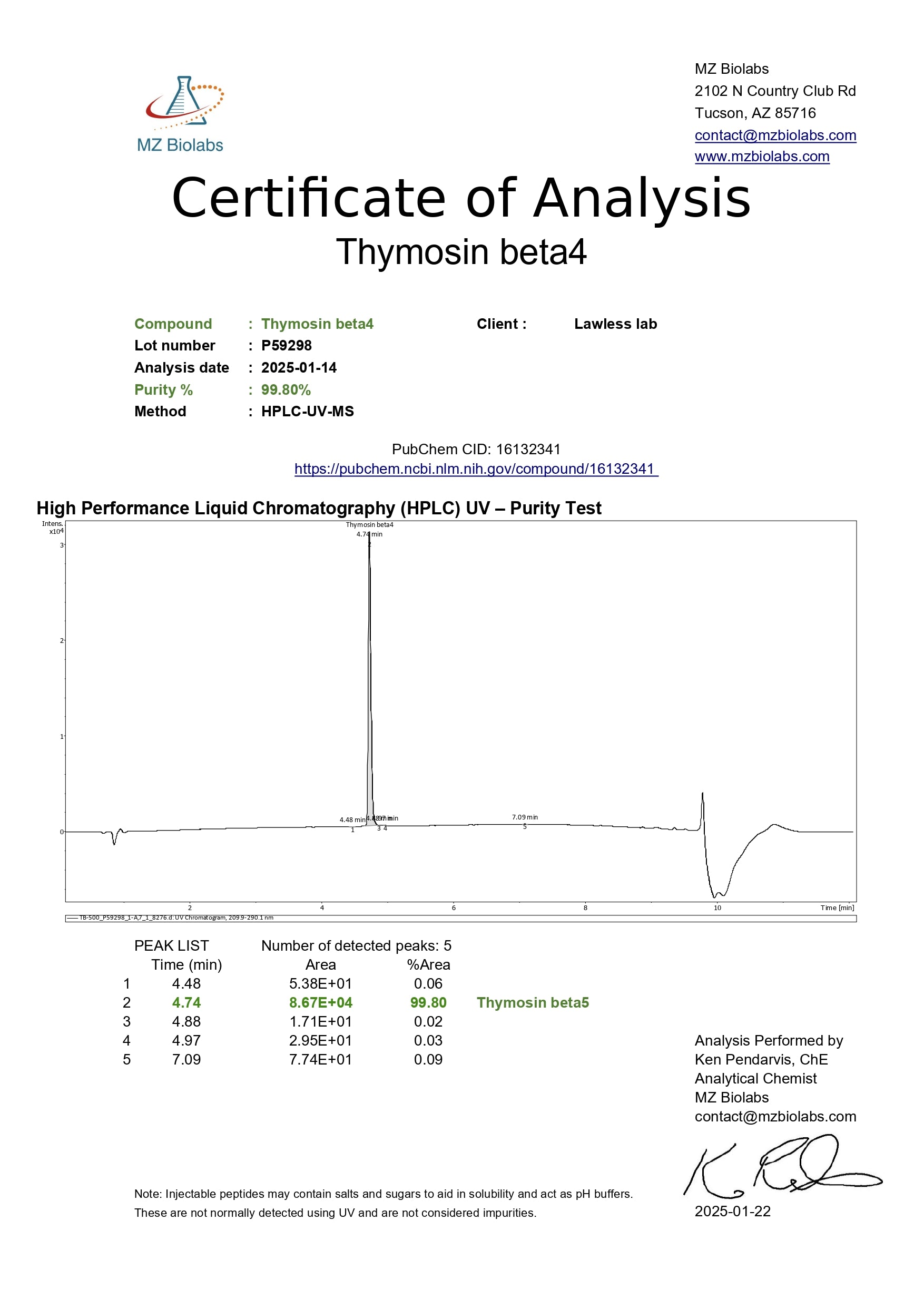 Thymosinalpha-1 Image 1