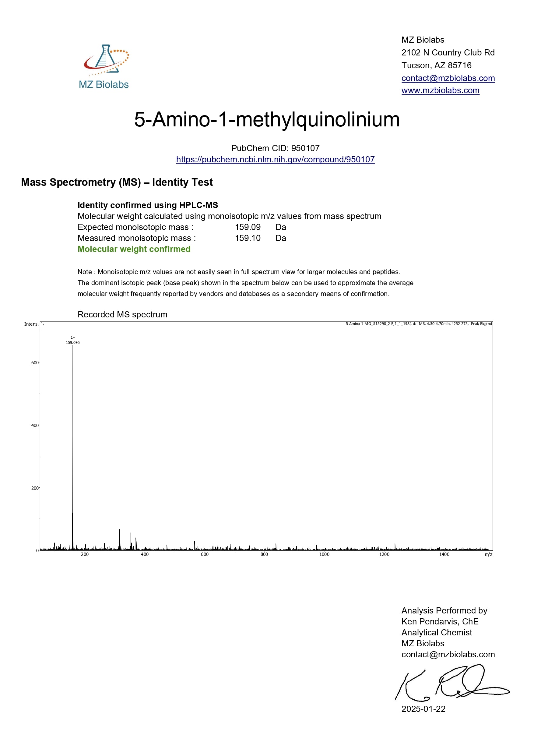 5-Amino-1MQ Image 2